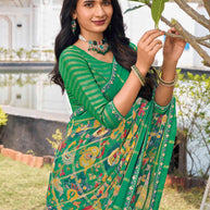 lightweight chiffon saree for women 