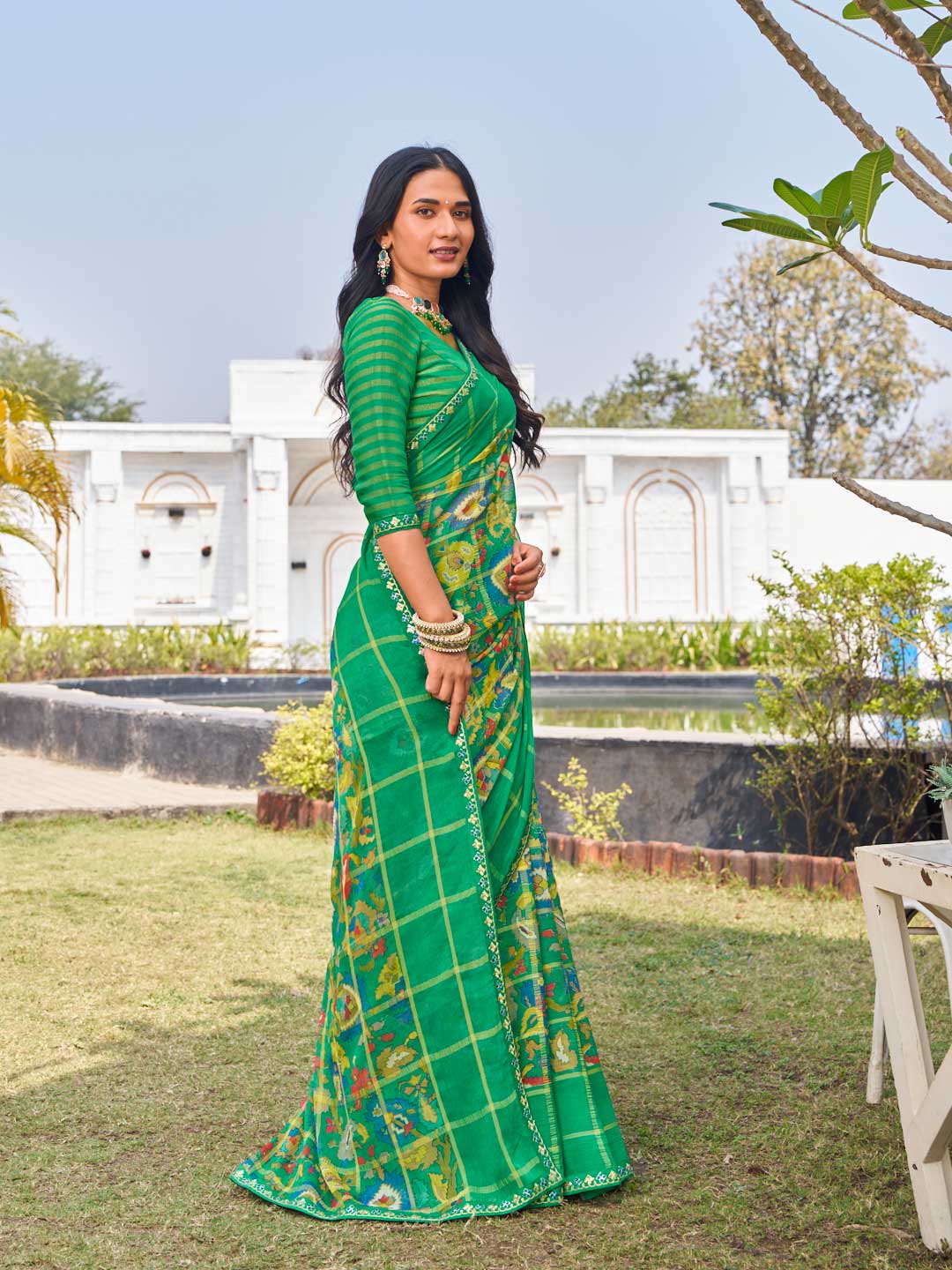  festive party wear saree