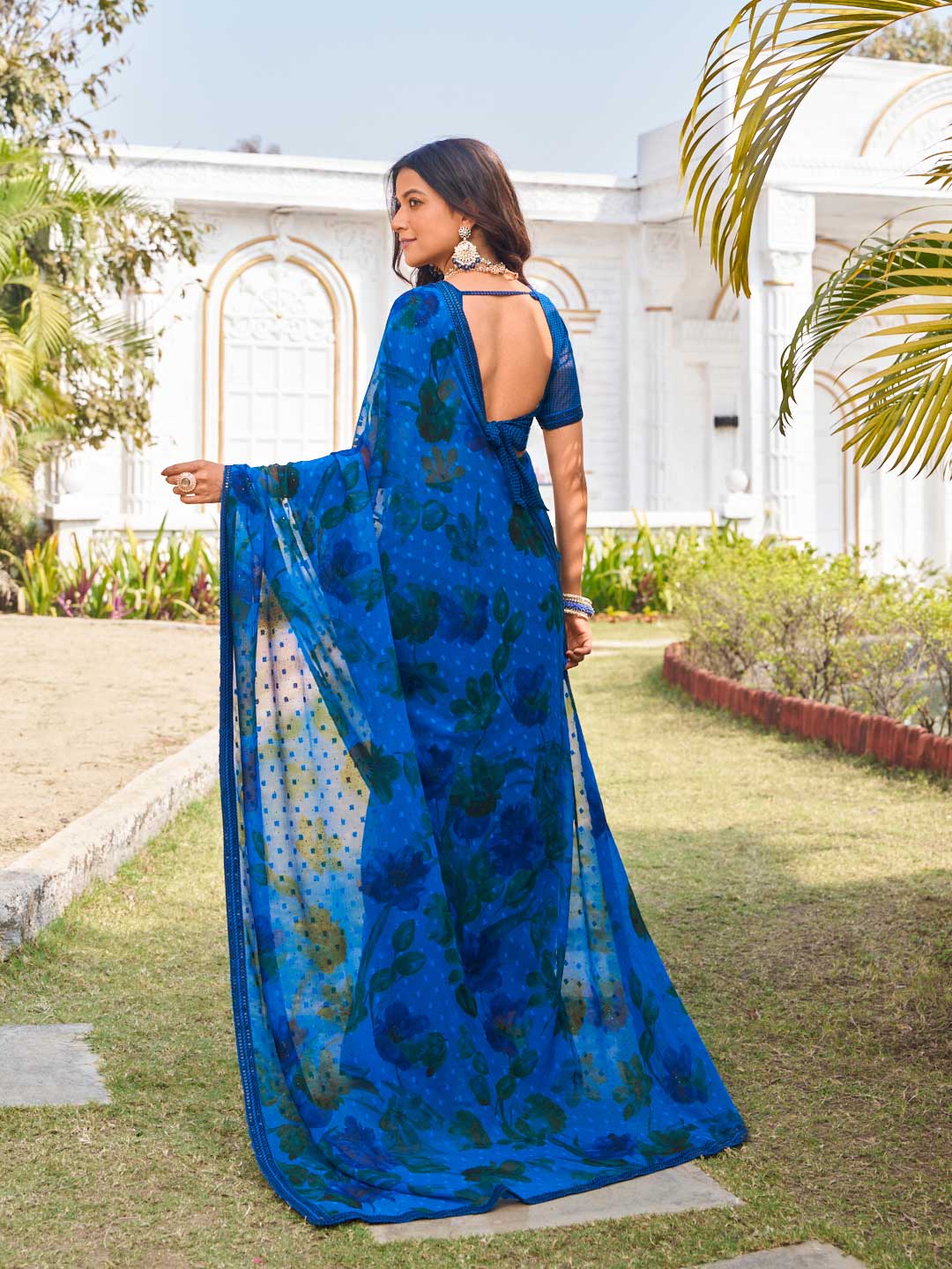 party wear saree