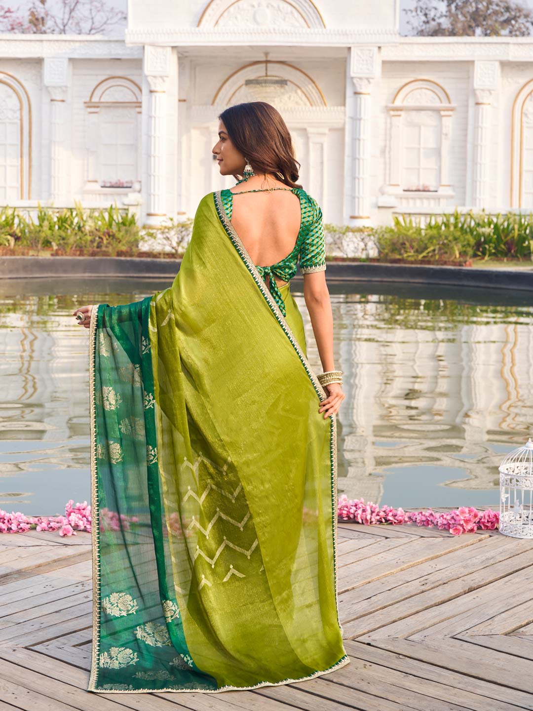 printed saree
