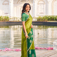 stylish party wear saree 