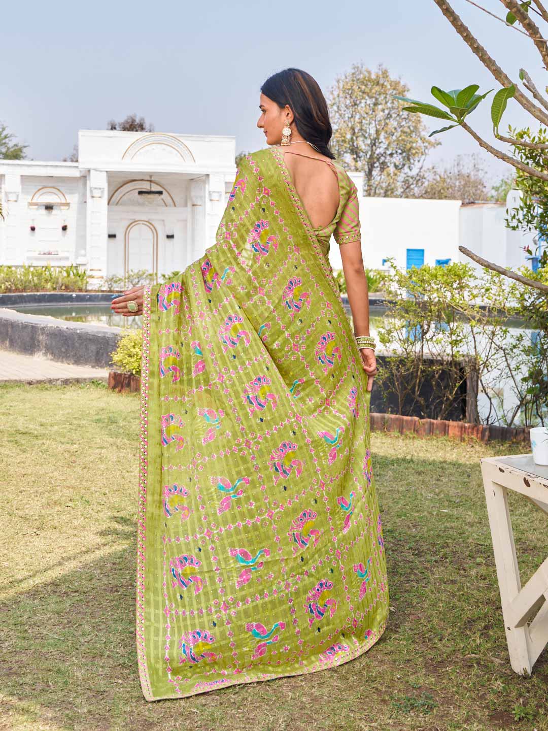  party wear saree 