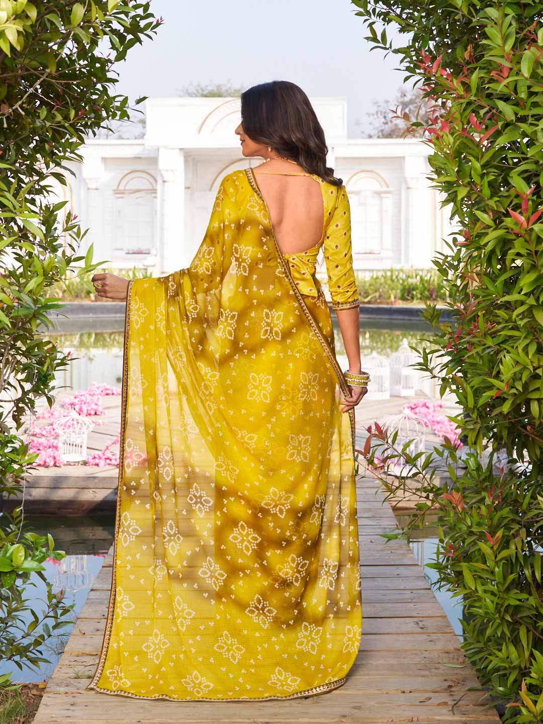 chiffon saree 