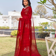 elegant designer georgette saree