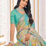  stylish party wear saree