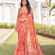 festive party wear saree
