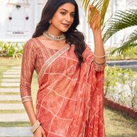  printed saree