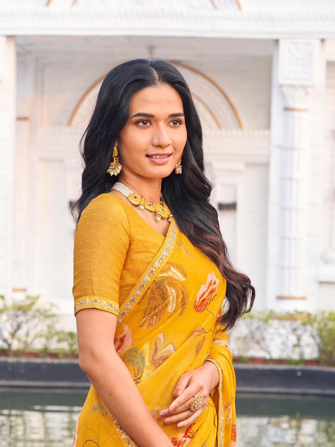  buy chiffon saree online