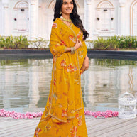 elegant designer chiffon saree 