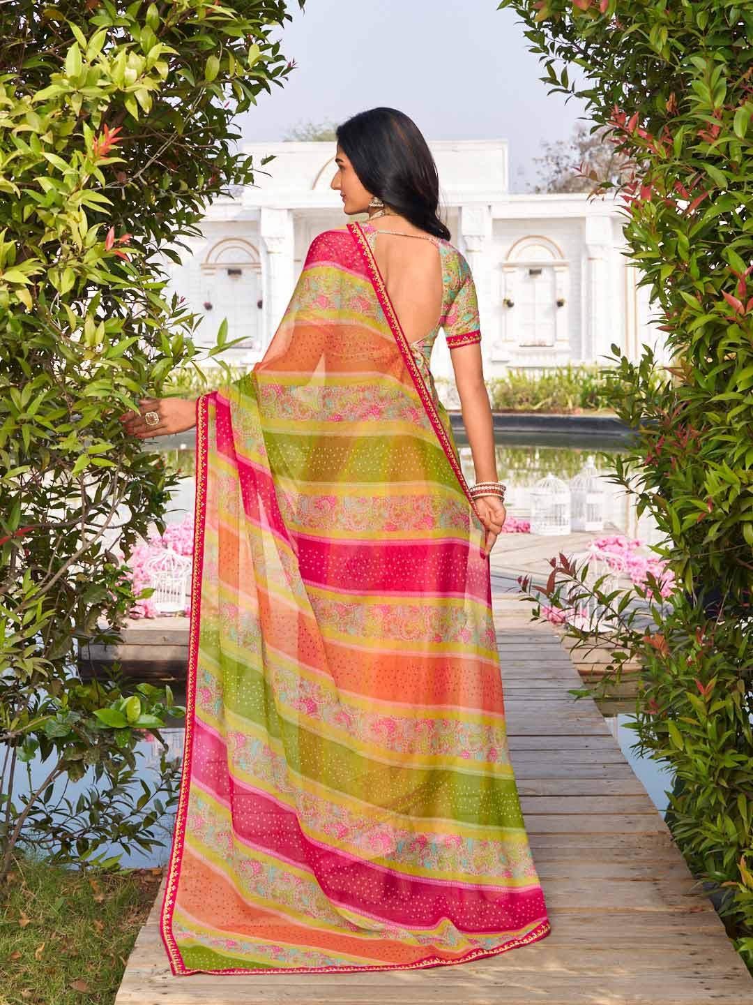 printed saree 