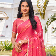 chiffon saree for women online
