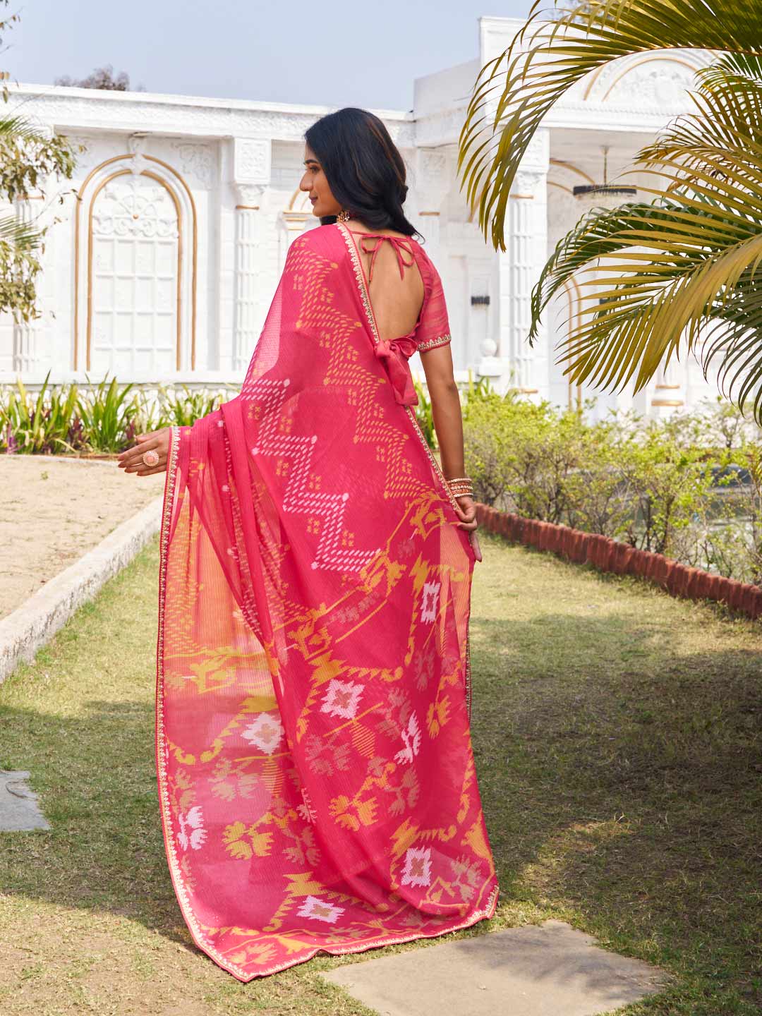 printed saree 