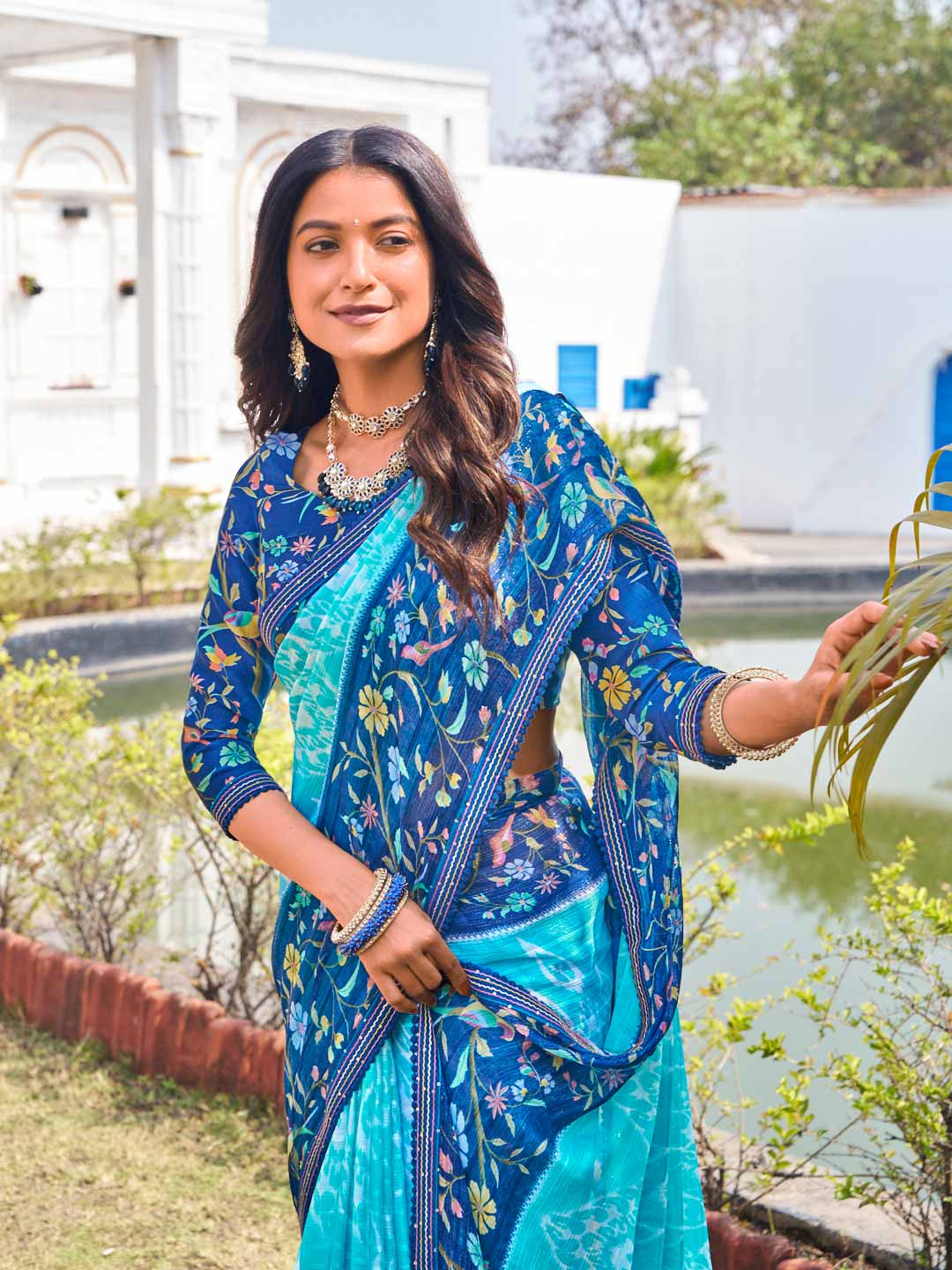  chiffon saree for women online