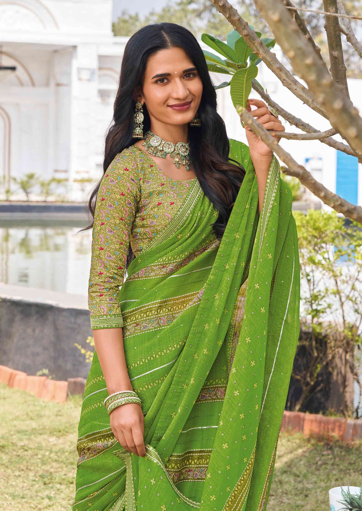  chiffon saree for women online