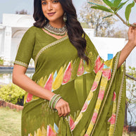 chiffon saree for women online
