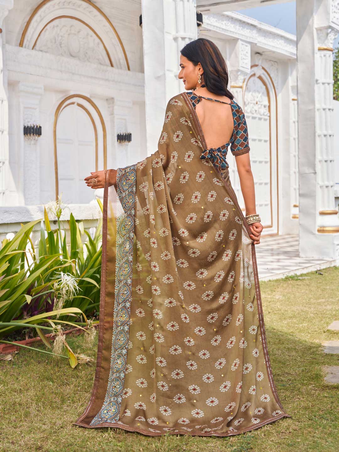 printed saree 