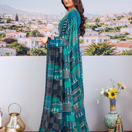 Lightweight printed saree