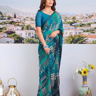 Trendy designer saree