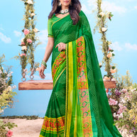 Green bandhani 
