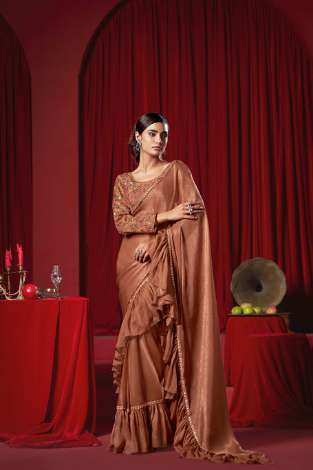 Pre Draped Saree