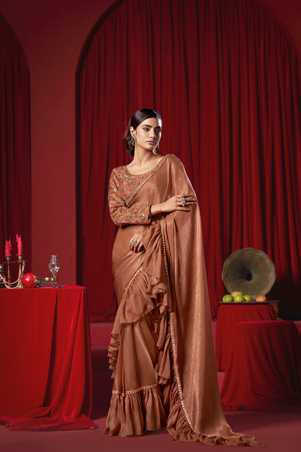 Pre Draped Saree