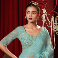 Blue Saree For Women