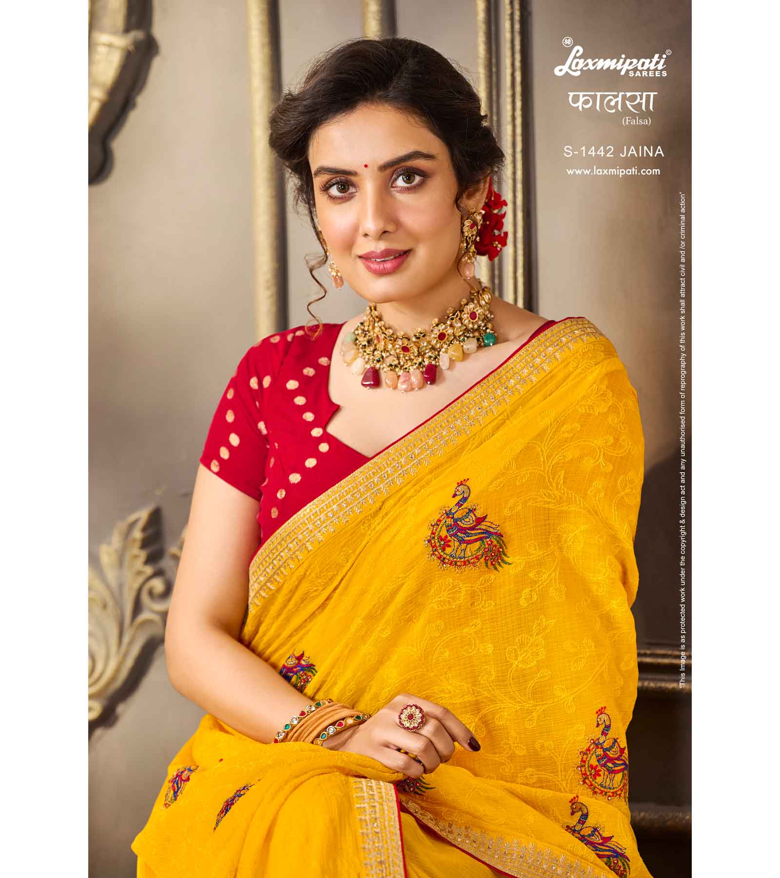 Laxmipati Saree Uttsava 6615-6630 Series saree 2022 New Wholesale Catalog