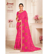 Laxmipati Khas-Khas S-1568 Chiffon Rani Saree