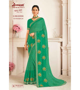 Laxmipati Khas-Khas S-1569 Chiffon Rama Saree