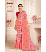 Laxmipati Khas-Khas S-1574 Chiffon Multicolor Saree