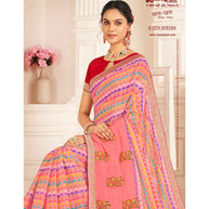 Laxmipati Khas-Khas S-1574 Chiffon Multicolor Saree