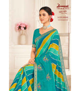 Laxmipati Khas-Khas S-1576 Chiffon Multicolor Saree