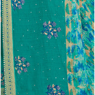 Laxmipati Khas-Khas S-1577 Chiffon Blue Saree