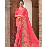 Laxmipati Sona- Chandi S-1589 Chiffon Gajri Saree