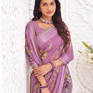 lightweight georgette saree for daily use