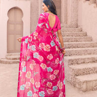 georgette saree for women online
