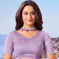 lavender saree