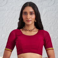 pink georgette saree
