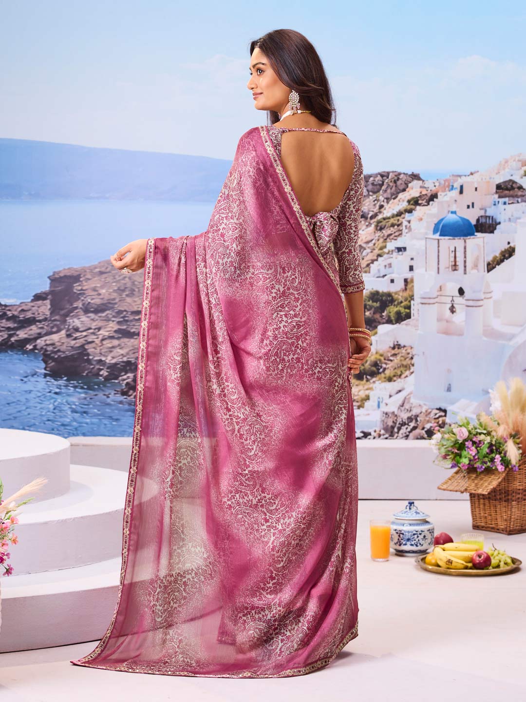 Shop purple saree online