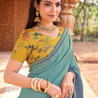 designer silk saree