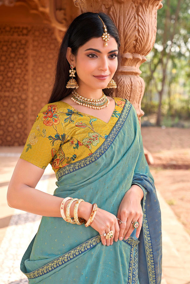 designer silk saree