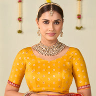red colour saree