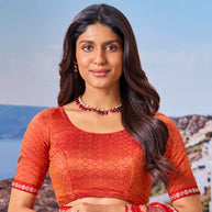 red saree