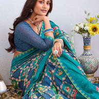 Lightweight casual saree