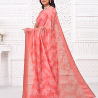 lightweight summer saree look