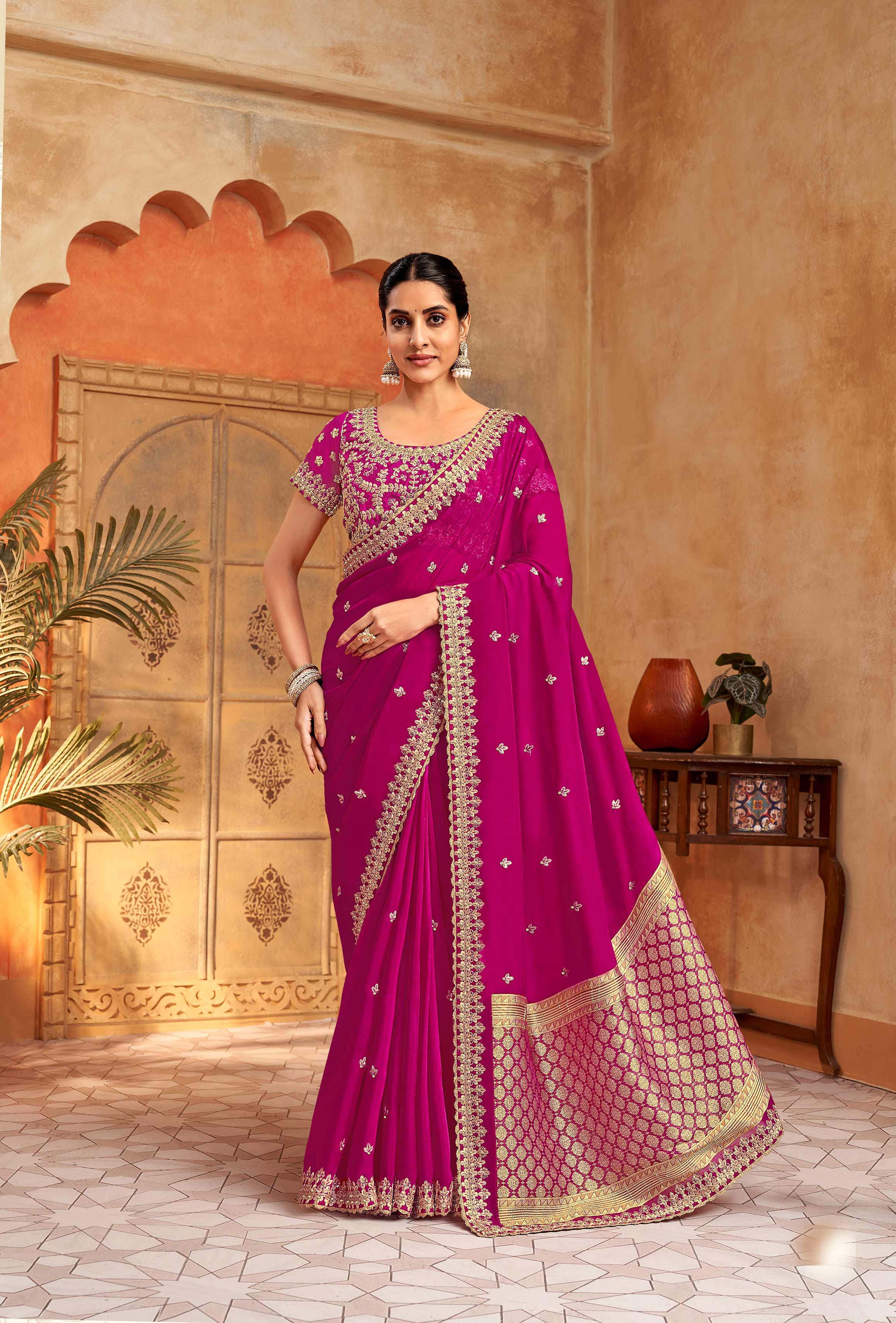 Jharokha Embroidered Collection