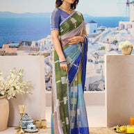 Modern design saree