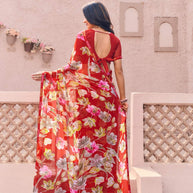 buy floral saree online