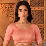 laxmipati orange saree