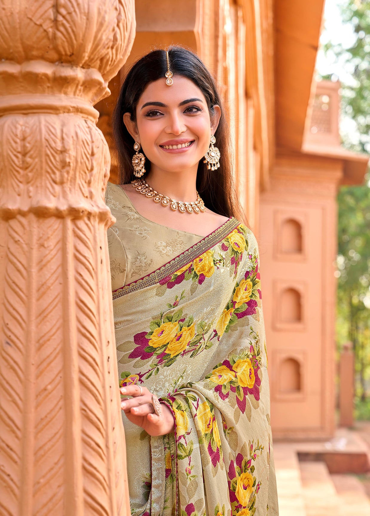 festive wear saree